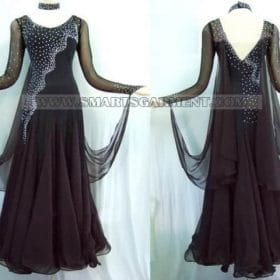 ballroom dance apparels for competition,customized ballroom dancing clothing:BD-