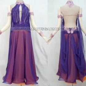 big size ballroom dancing apparels,ballroom competition dance garment for kids:B