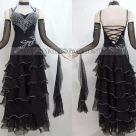 Inexpensive ballroom dance apparels,big size ballroom dancing clothing:BD-SG1565
