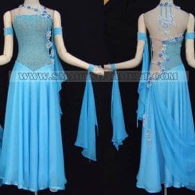 big size ballroom dancing apparels,ballroom competition dance garment:BD-SG1624