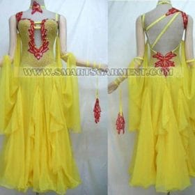 plus size ballroom dancing apparels,quality ballroom competition dance gowns:BD-