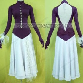 sexy ballroom dancing apparels,big size ballroom competition dance attire:BD-SG1