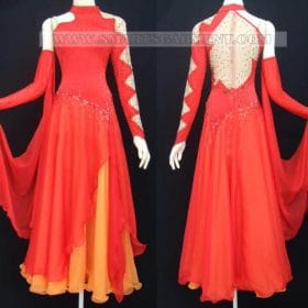 brand new ballroom dancing apparels,tailor made ballroom competition dance dress