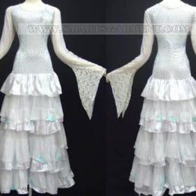 tailor made ballroom dance apparels,plus size ballroom dancing dresses:BD-SG2402
