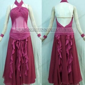 Inexpensive ballroom dancing apparels,ballroom competition dance clothes for wom