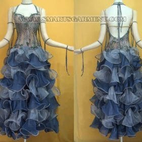 big size ballroom dance clothes,tailor made ballroom dancing garment:BD-SG2476