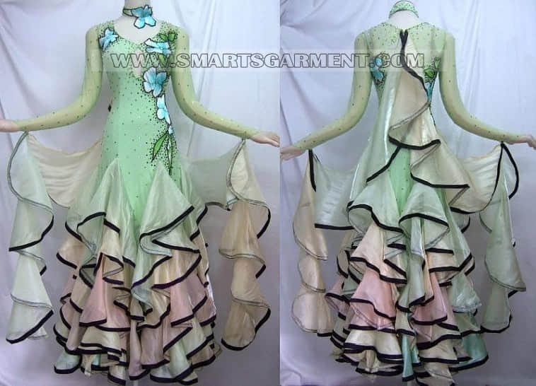 ballroom dancing clothes,quality ballroom competition dance costumes:BD-SG2485