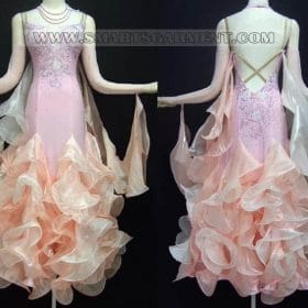 selling ballroom dancing apparels,hot sale ballroom competition dance apparels:B