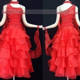 hot sale ballroom dancing apparels,customized ballroom competition dance apparel