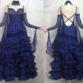 ballroom dance apparels for competition,custom made dance gowns:BD-SG2584