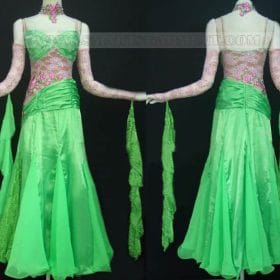 personalized ballroom dancing apparels,ballroom competition dance costumes for k
