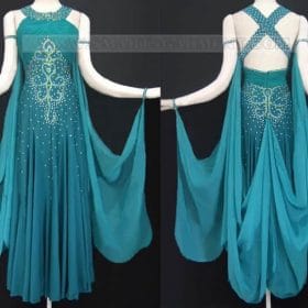 customized ballroom dancing apparels,ballroom competition dance outfits outlet:B