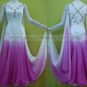 big size ballroom dancing apparels,ballroom competition dance garment for sale:B