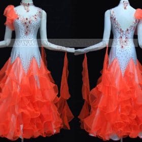 Inexpensive ballroom dancing apparels,ballroom competition dance costumes for ki