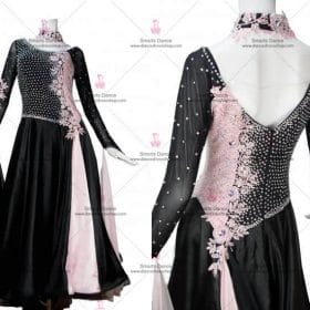 Ballroom Dance Costumes For Competition,Latin Ballroom Dresses Black BD-SG2840