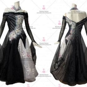 Ballroom Gowns,Custom Made Ballroom Dress Black BD-SG2842