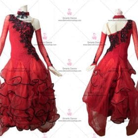 Ballroom Dance Clothes,Ballroom Dance Dresses For Sale Red BD-SG2843