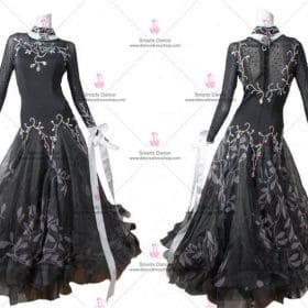 Tailor Made Ballroom Dress,Ballroom Dance Dresses Black BD-SG2850