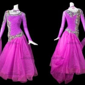 Ballroom Dancewear,Ballroom Dance Dresses Pink BD-SG2860