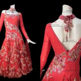 Ballroom Gowns,Ballroom Dresses For Sale Red BD-SG2863