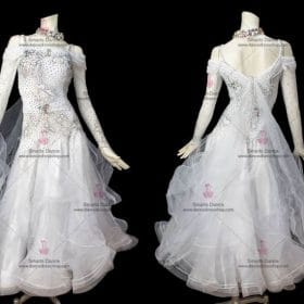 Affordable Ballroom Dress,Waltz Dance Dresses White BD-SG2866