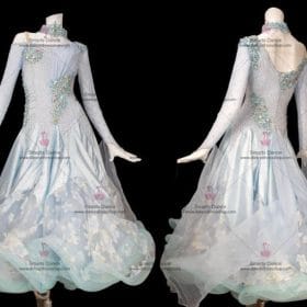Ballroom Dance Competition Dresses,Ballroom Dance Customes Multilayer BD-SG2882