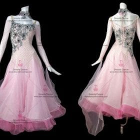 Ballroom Dance Costumes,Ballroom Dance Customes Pink BD-SG2884