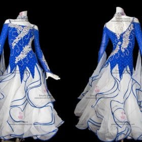 Ballroom Dance Clothes,Ballroom Dresses For Sale Blue BD-SG2889