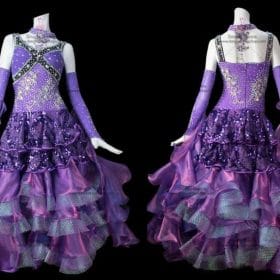 Ballroom Clothes,Latin Ballroom Dresses Multilayer BD-SG2906