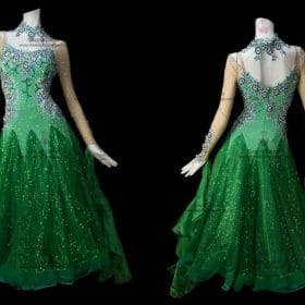 Affordable Ballroom Dress,Ballroom Dress Green BD-SG2915