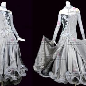 Ballroom Dancewear,Ballroom Dance Customes Multilayer BD-SG2916