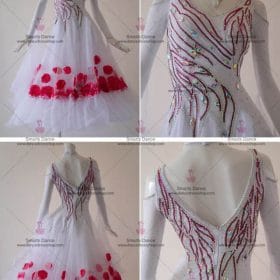 Ballroom Dresses For Sale,Custom Made Ballroom Dress White BD-SG2930