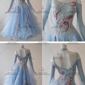 Ballroom Dancewear,Ballroom Dance Dresses For Sale Blue BD-SG2931