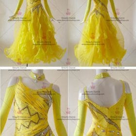 Ballroom Dance Dresses,Ballroom Clothes Yellow BD-SG2948