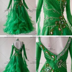 Tailor Made Ballroom Dress,Affordable Ballroom Dress Green BD-SG2953