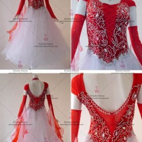 Latin Ballroom Dresses,Ballroom Dance Customes Red BD-SG2963