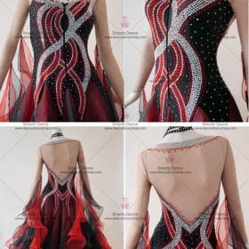 Custom Made Ballroom Dress,Latin Ballroom Dresses Multilayer BD-SG2964