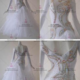 Ballroom Clothes,Ballroom Costumes White BD-SG2966