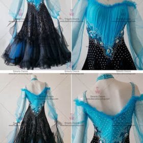 Latin Ballroom Dresses,Ballroom Dresses Black BD-SG2969