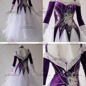 Ballroom Dress,Ballroom Dancewear Purple BD-SG2971