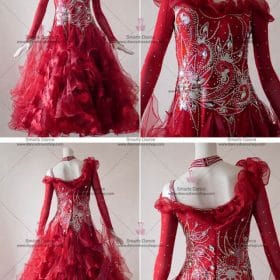 Ballroom Costume For Female,Ballroom Dresses For Sale Multilayer BD-SG2987