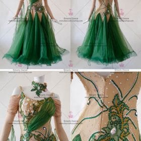 Tailor Made Ballroom Dress Green BD-SG2989