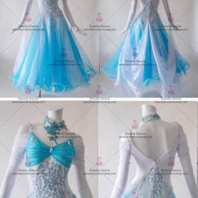 Ballroom Dresses For Sale,Ballroom Dance Dresses Blue BD-SG2994