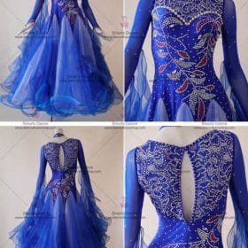 Ballroom Dancewear,Ballroom Dresses For Sale Blue BD-SG3005