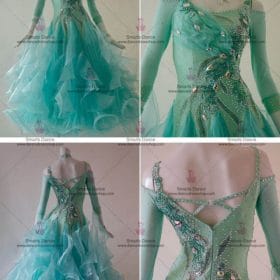 Womens Ballroom Dress,Ballroom Dress Green BD-SG3017