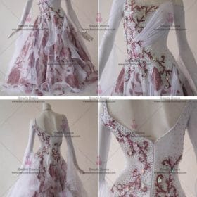 Womens Ballroom Dress,Ballroom Dance Costumes White BD-SG3026