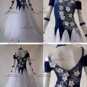 Ballroom Dance Clothes,Waltz Dance Dresses White BD-SG3028