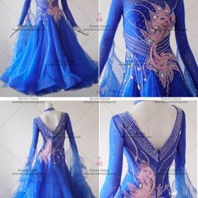 Affordable Ballroom Dress,Ballroom Costumes Blue BD-SG3036