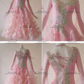Latin Ballroom Dresses,Ballroom Dance Dresses Multilayer BD-SG3052