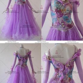 Ballroom Dance Costumes,Ballroom Dress Purple BD-SG3053